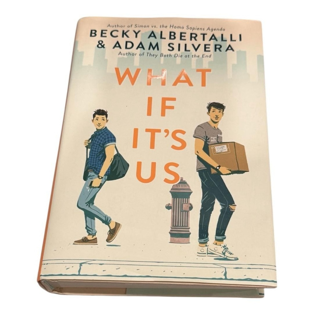 What If It's Us Becky Albertalli Adam Silvera YA Romance Hardcover Book